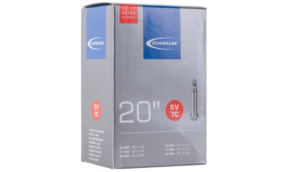 Sisekumm 20" Schwalbe SV7C ExtraLight (40/60-406) - 1