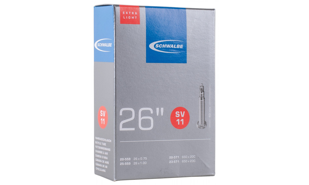 Sisekumm 26" Schwalbe SV11 ExtraLight (20/28-559 - 20/23-571) - 1