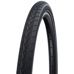 Väliskumm 28" Schwalbe Marathon Plus HS 348, Perf Wired 28-622 / 700x28C Black-Reflex
