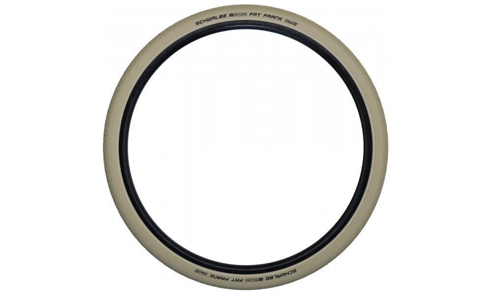 Väliskumm 28" Schwalbe Fat Frank HS 375, Active Wired 50-622 / 29x2.00 Creme-Reflex - 2