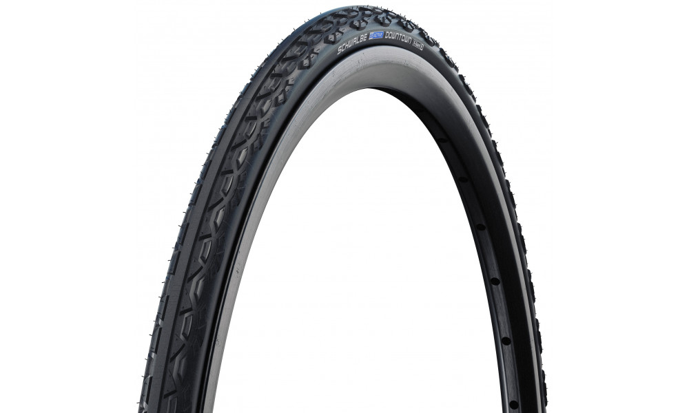 Väliskumm 24" Schwalbe Downtown HS 342 Active Wired 25-540 Black - 1