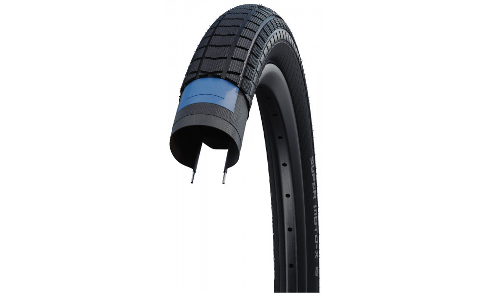 Väliskumm 27.5" Schwalbe Super Moto-X HS 430 Perf Wired 70-584 Black - 3
