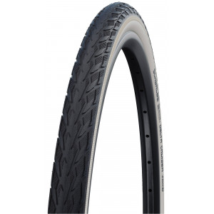 Väliskumm 28" Schwalbe Delta Cruiser HS 431, Active Wired 28-622 / 700x28C Whitewall