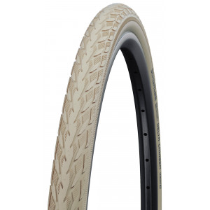 Väliskumm 28" Schwalbe Delta Cruiser HS 431, Active Wired 37-622 / 28x1.40 Creme