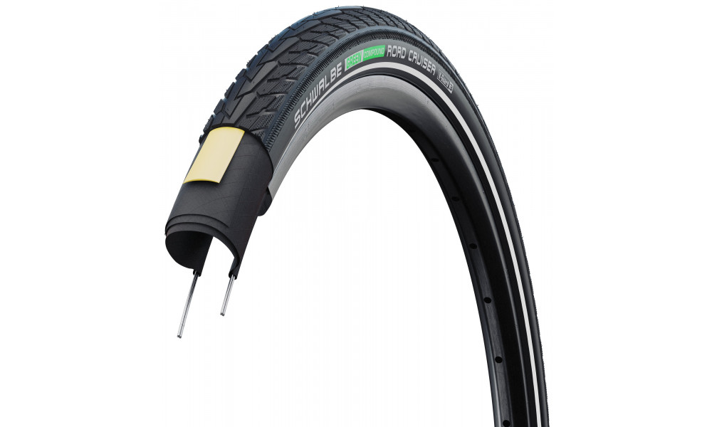 Väliskumm 28" Schwalbe Road Cruiser HS 484 Active Wired 37-622 / 28x1.40 Reflex - 4