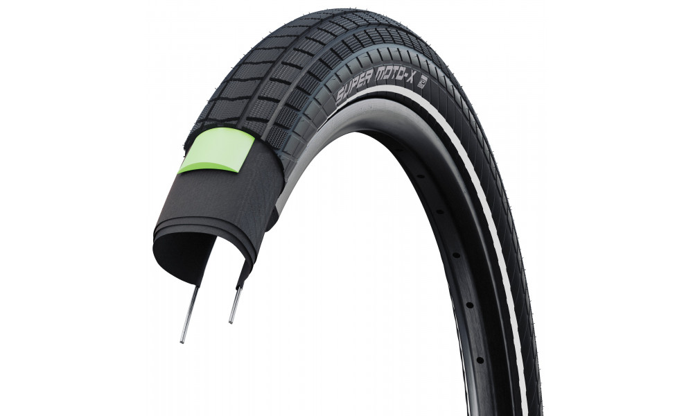 Väliskumm 26" Schwalbe Super Moto-X HS 439, Perf Wired 62-559 Reflex Addix - 3