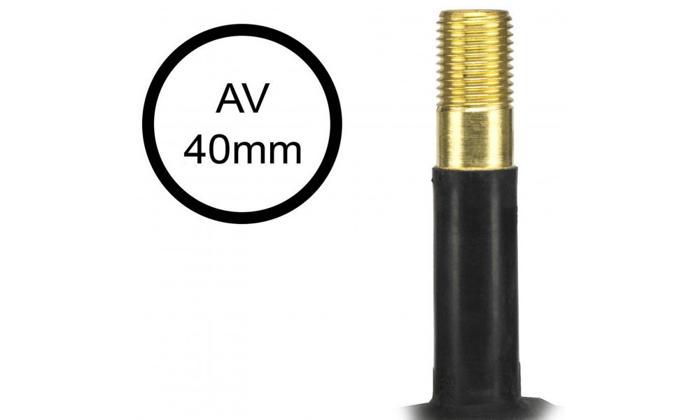 Sisekumm Azimut 14 x 1.75/2.125 AV 40mm (1001) - 2