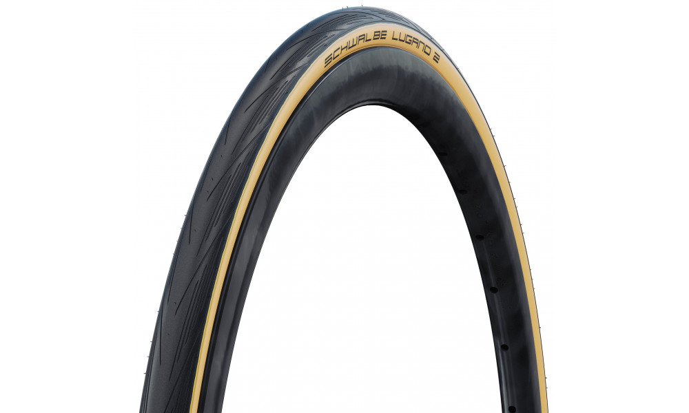 Väliskumm 28" Schwalbe Lugano II HS 471, Active Wired 25-622 / 700x25C Classic-Skin - 1