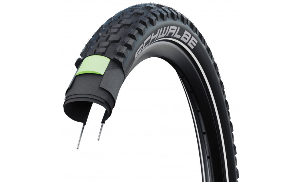 Väliskumm 27.5" Schwalbe Johnny Watts HS 604 Perf Wired 70-584 / 27.5x2.80 DD Addix Black-Reflex - 3