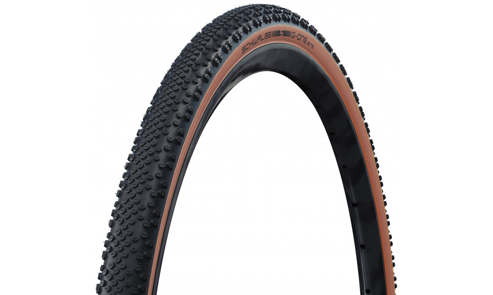 Väliskumm 28" Schwalbe G-One Bite HS 487, Perf Fold. 45-622 / 28x1.70, 700x45C Addix Bronze-Skin - 1