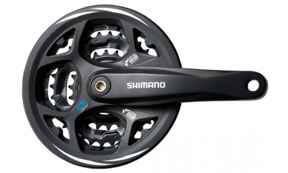 Vändad Shimano ALTUS FC-M311-42T 170MM 7/8-speed black 