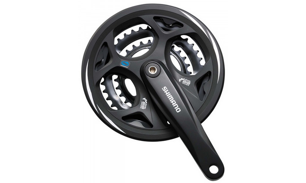 Vändad Shimano ALTUS FC-M311-48T 170MM 7/8-speed black 