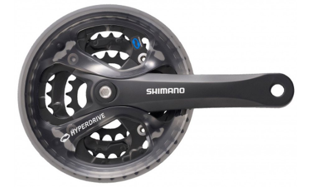 Vändad Shimano ALTUS FC-M361-48T 175MM 7/8-speed black 