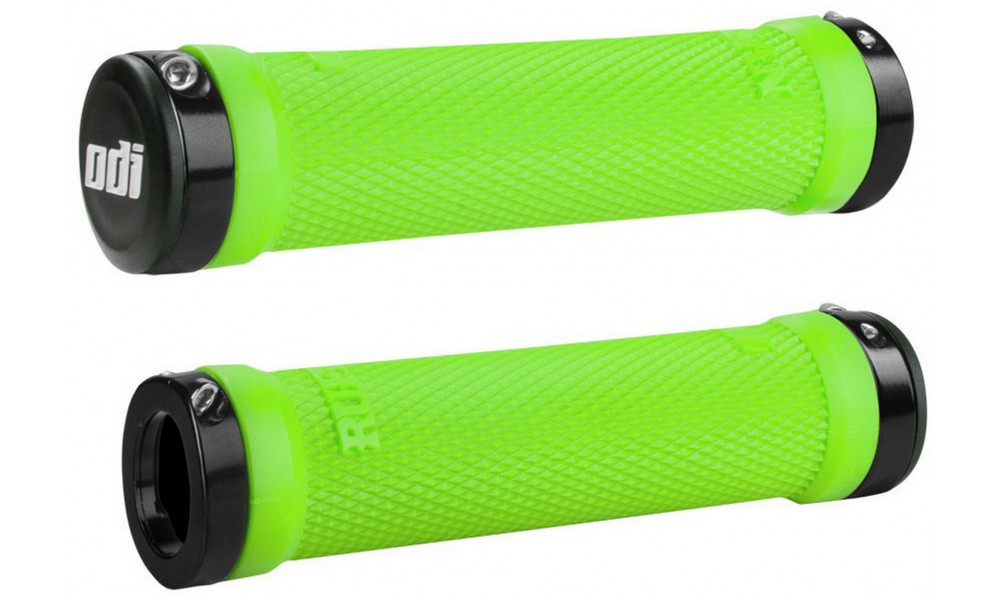 Käepidemed ODI Ruffian MTB Lock-On Bonus Pack Lime Greeen/Black 