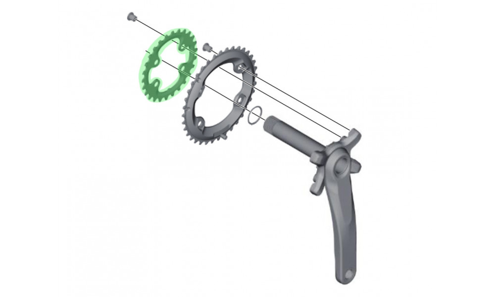 Hammasratas Shimano XT FC-M8000-BB - 3