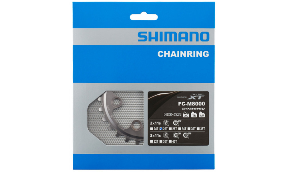 Hammasratas Shimano XT FC-M8000-BC - 3