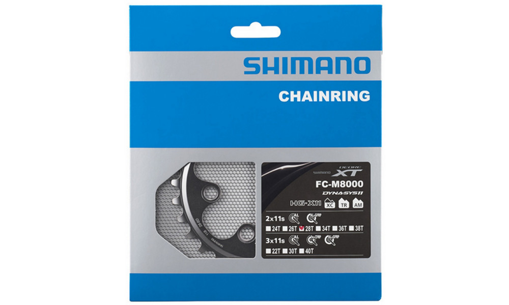 Hammasratas Shimano XT FC-M8000-BD - 2