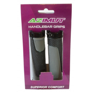 Käepidemed Azimut Dual Sport 2xLock 130mm black/grey (1002)