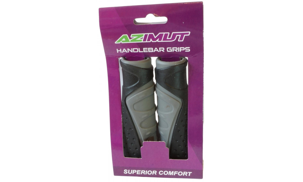 Käepidemed Azimut Wave Ergo Dual 135mm black/grey (1004) - 2