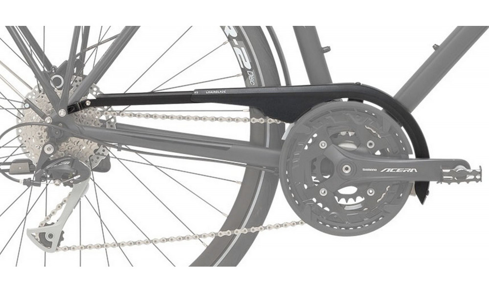 Keti kaitse SKS Chainblade 42-44T with bracket black - 2