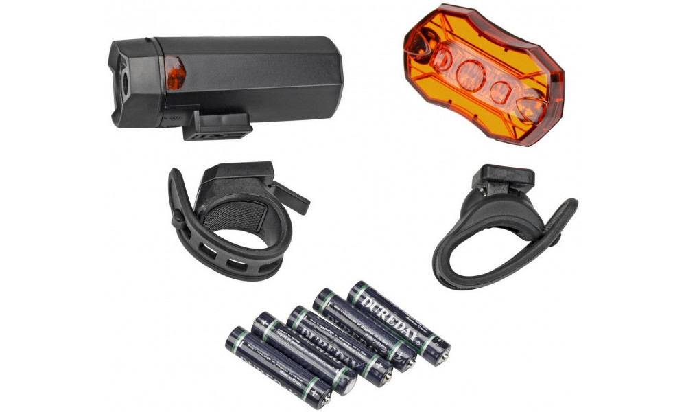 Tulede komplekt Azimut Hexagon 40lm + Rubin 5LED - 8