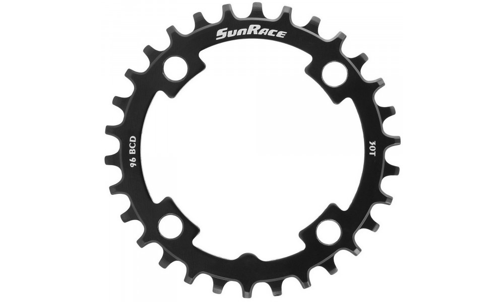 Hammasratas SunRace CRMS00 Narrow-Wide Steel 96BCD 10/11/12-speed 30T 