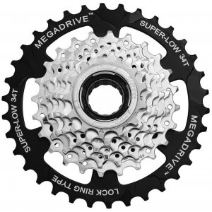 Kassett SunRace MFM4S 7-speed 13-34T zinc (kruvitud)