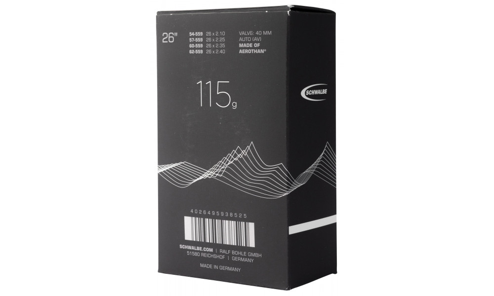 Sisekumm 26" Schwalbe AV13-AE+ Aerothan 40mm (54/62-559) - 4