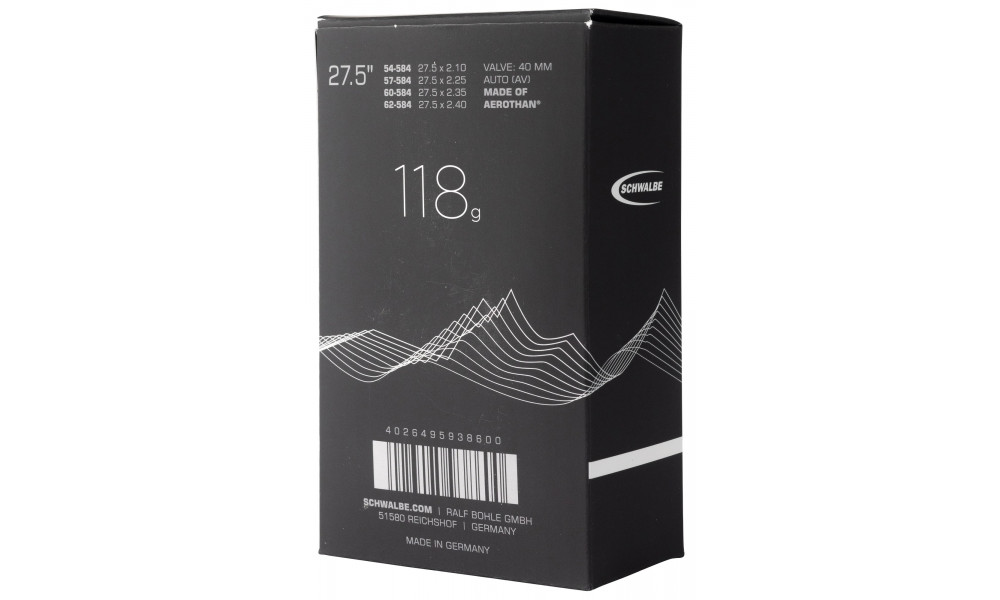 Sisekumm 26" Schwalbe AV14-AE+ Aerothan 40mm (54/62-584) - 4