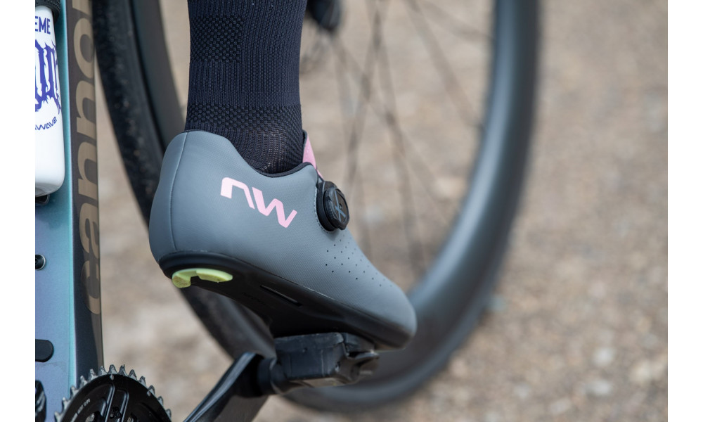 Rattakingad Northwave Sonic Plus Road dark grey-dusty malva - 4