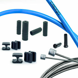 Käigutrossi komplekt Capgo BL Doube(2x) stainless Shimano/Sram Road & MTB blue