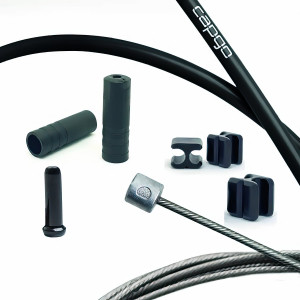 Käigutrossi komplekt Capgo BL Single(1x) stainless Shimano/Sram MTB & E-Bike 1x11/12/13 black