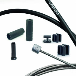 Käigutrossi komplekt Capgo BL Single(1x) stainless Shimano/Sram MTB & E-Bike 1x11/12/13 black