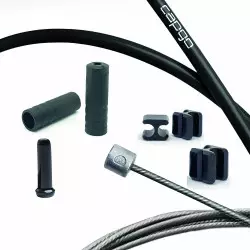 Käigutrossi komplekt Capgo BL Single(1x) stainless Shimano/Sram MTB & E-Bike 1x11/12/13 black