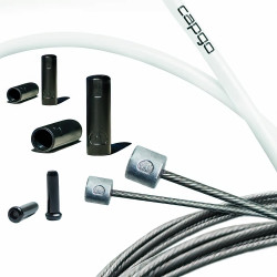 Käigutrossi komplekt Capgo BL Double(2x) ECO stainless Shimano/Sram Road & MTB white