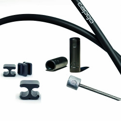 Käigutrossi komplekt (dropper) sadulaposti jaoks Capgo BL stainless black