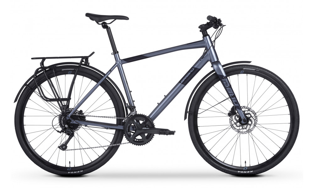 Jalgratas Tabou Gravo FIT 2.0 steel-black 