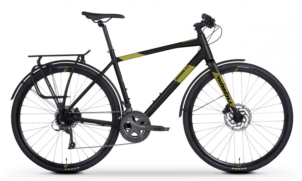 Jalgratas Tabou Gravo FIT 1.0 black-gold 