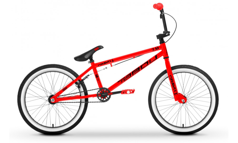 Jalgratas Tabou Gravity 2.0 red-black 