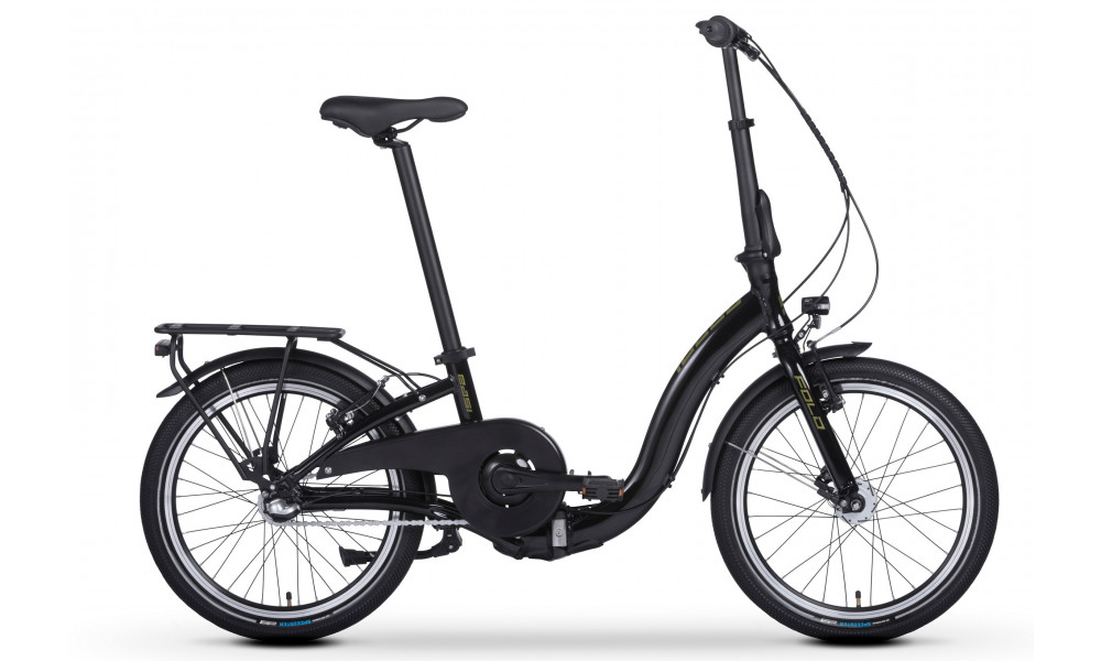 Jalgratas Tabou Fold Easi black-gold 