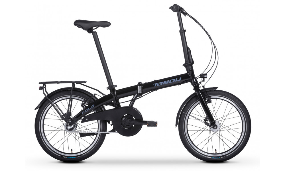 Jalgratas Tabou Fold Urban black-silver 