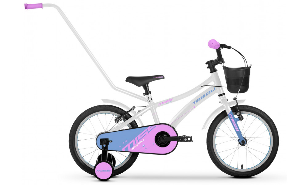 Jalgratas Tabou Miss Lite 18 white-blue 