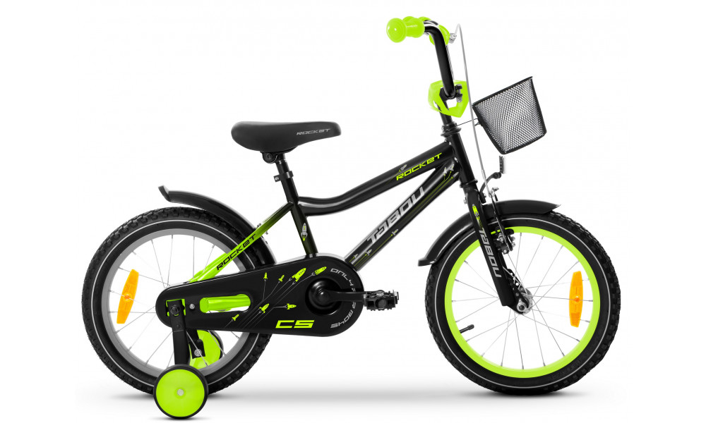 Jalgratas Tabou Rocket CS Alu 20 black-lime 