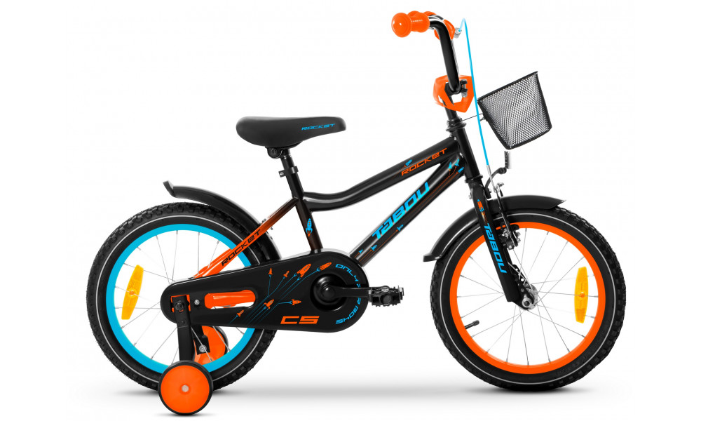 Jalgratas Tabou Rocket CS Alu 20 black-orange 