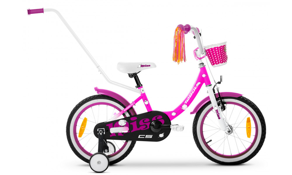 Jalgratas Tabou Miss CS 14 pink-white 