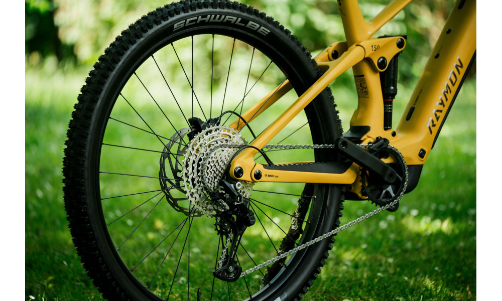 Elektrijalgratas Raymon Airok Comp 29" 400 2026 kurkuma-brown - 7