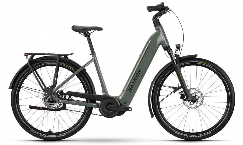 Elektrijalgratas Raymon Metmo Comp 27.5" 600 Easy Entry 2026 highland green - 1