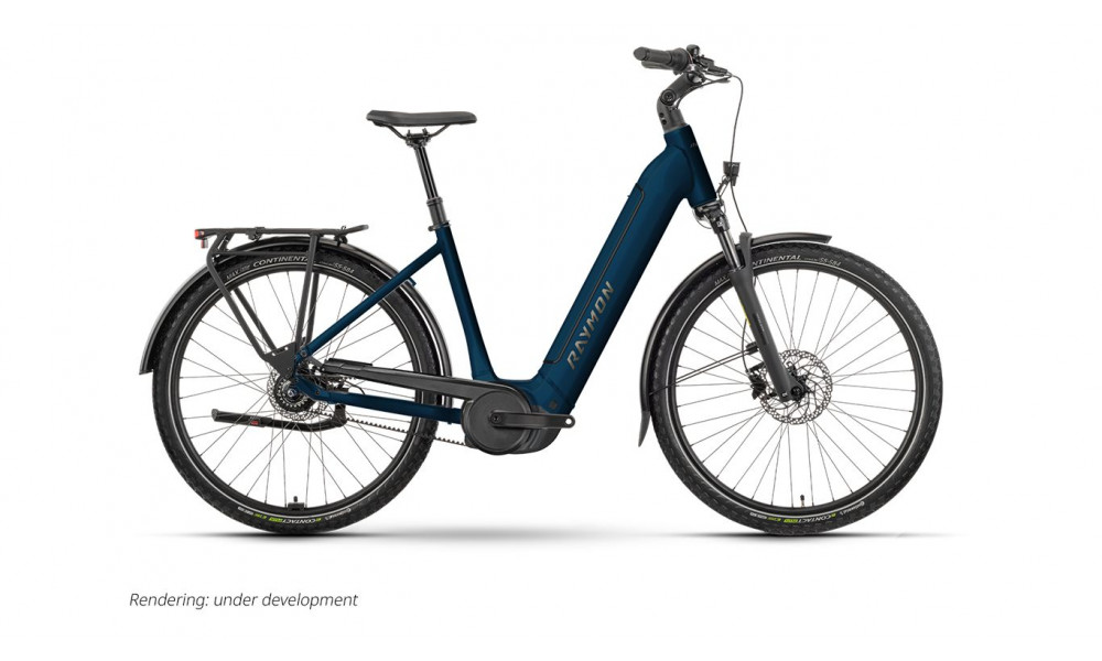 Elektrijalgratas Raymon Metmo Ultra 27.5" 800 Easy Entry 2026 darkblue 