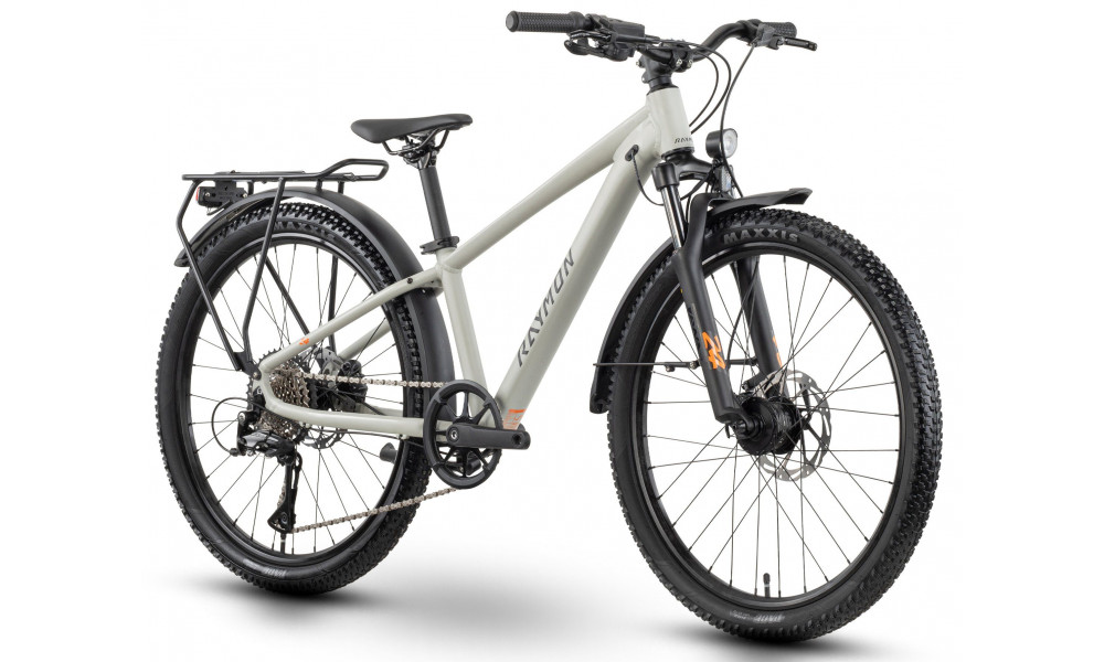 Jalgratas Raymon Nayta 24 Pro Street 2026 timeless grey-orange - 2