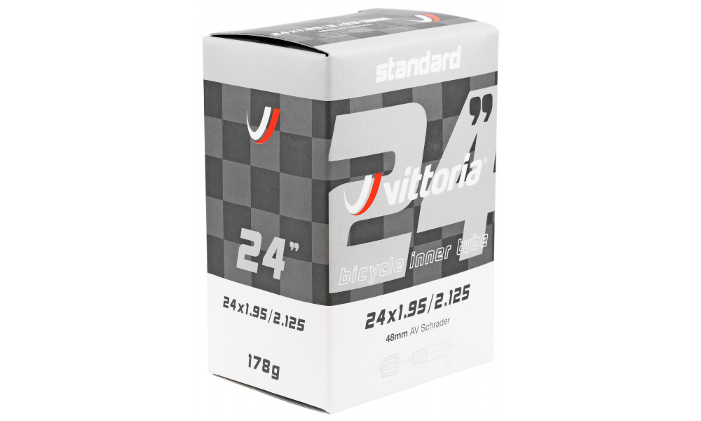 Sisekumm 24" Vittoria Standard AV 48mm (24x1.95/2.125 - 50/54-507) - 3